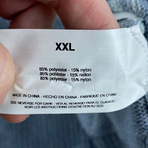 Ella Moss Womens XXL Gradient Blue Striped Sweater NWT 2626 - Picture 5 of 9